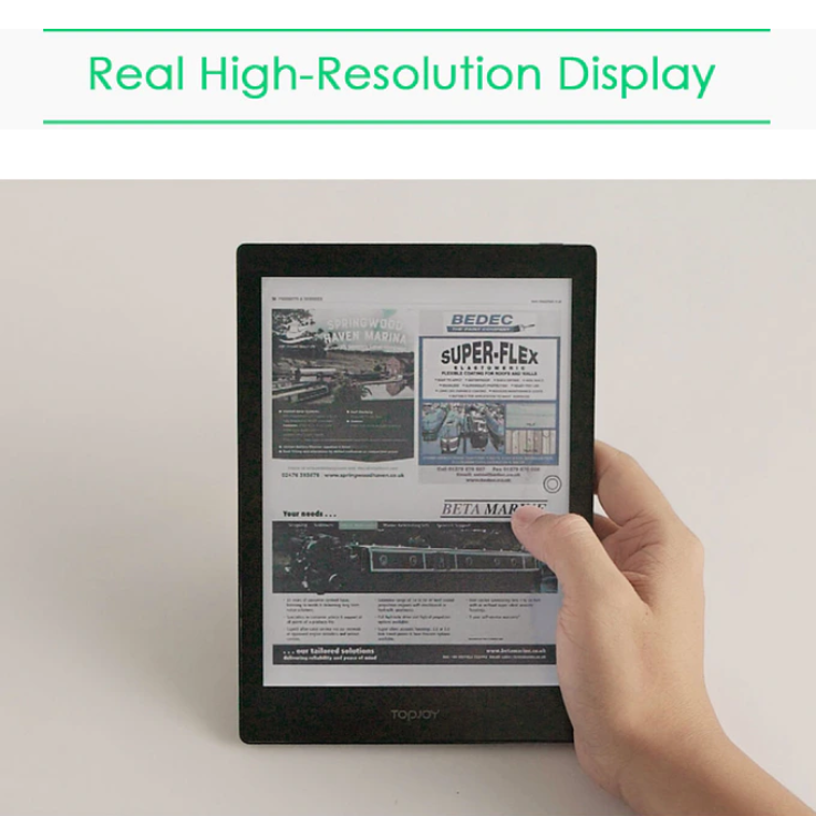 Pocket-Sized True Color DES Screen Ebook Readers Next-Gen E 
